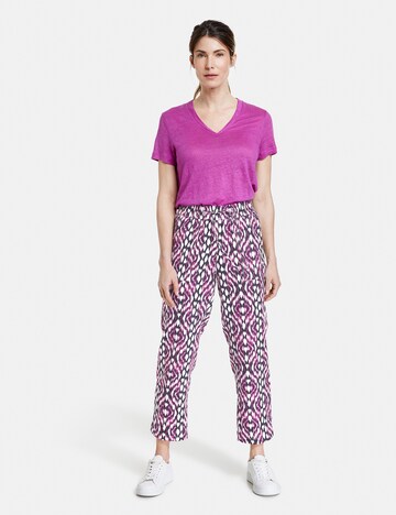 GERRY WEBER - regular Pantalón en lila