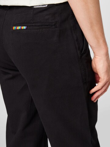 HOMEBOY Zúžený Chino kalhoty 'X-TRA SWARM CHINO' – černá