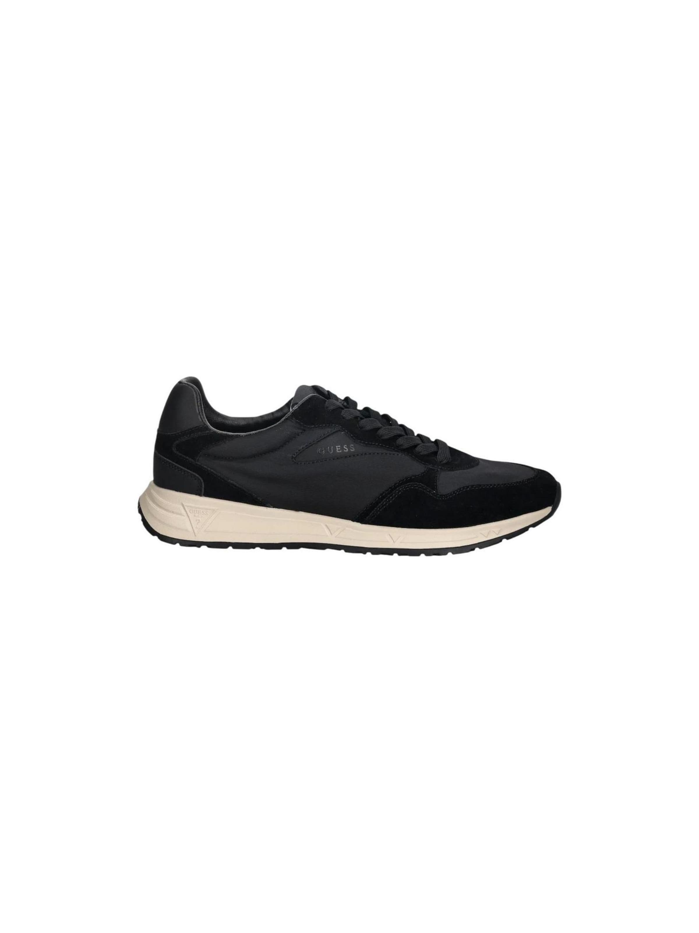 Sneaker bassa 'ARIA FMFARI FAL12' di GUESS in nero: frontale