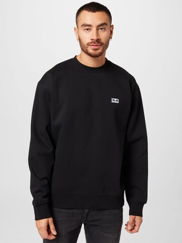 Obey Sweatshirt in Schwarz: predná strana