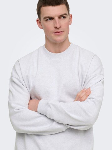 Only & Sons Sweatshirt 'ONSLucas' in Grijs