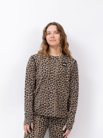 Eivy Sportief sweatshirt in Beige: voorkant