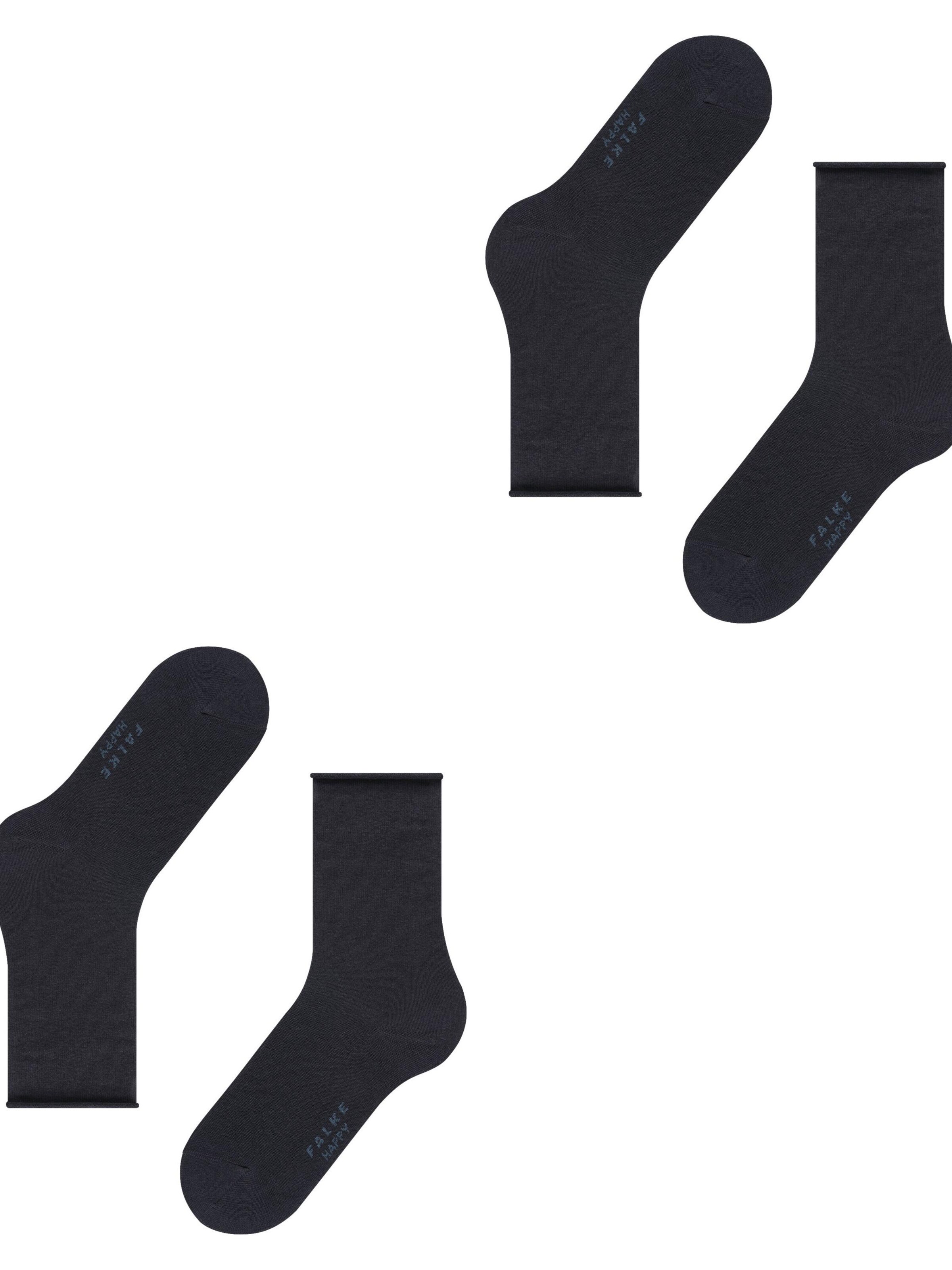 FALKE Socks 'Happy 2-Pack' in Blue