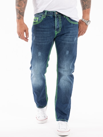 Rock Creek Regular Jeans in Blue: front