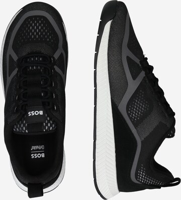 BOSS Sneakers 'Titanium' in Black