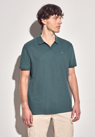 Street One MEN Poloshirt in Grün: Vorderseite