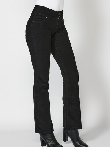 Flared Jeans 'KOROSHI' di KOROSHI in nero