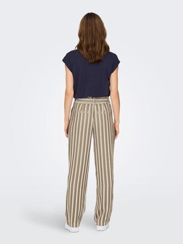 Wide Leg Pantalon à pince 'Lowa' ONLY en beige