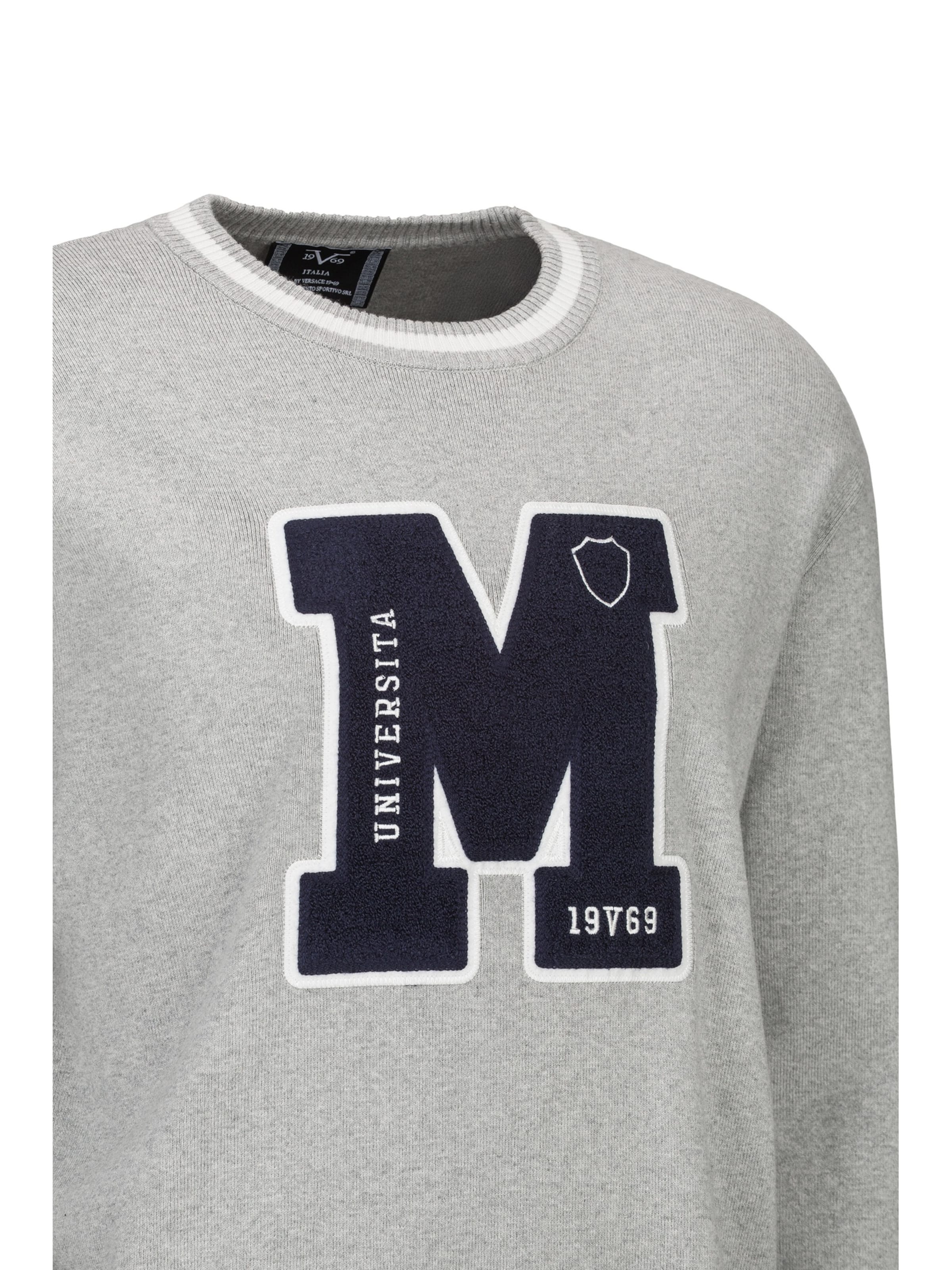 Pullover 'Anteo College' di 19V69 ITALIA in grigio