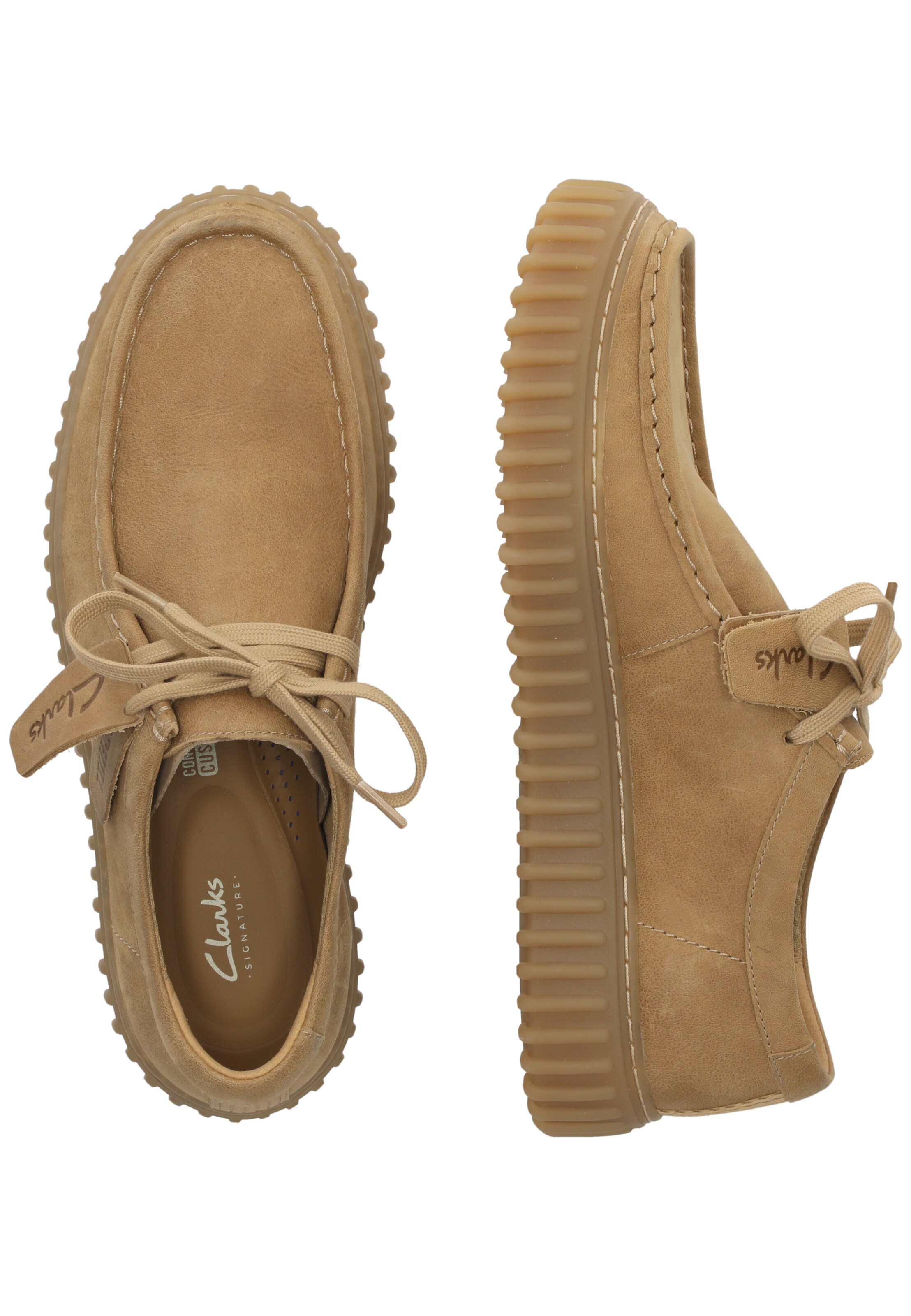 CLARKS Moccasins 'Torhill' in Brown