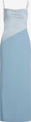 Rochie de seară de la Karl Lagerfeld pe albastru: față