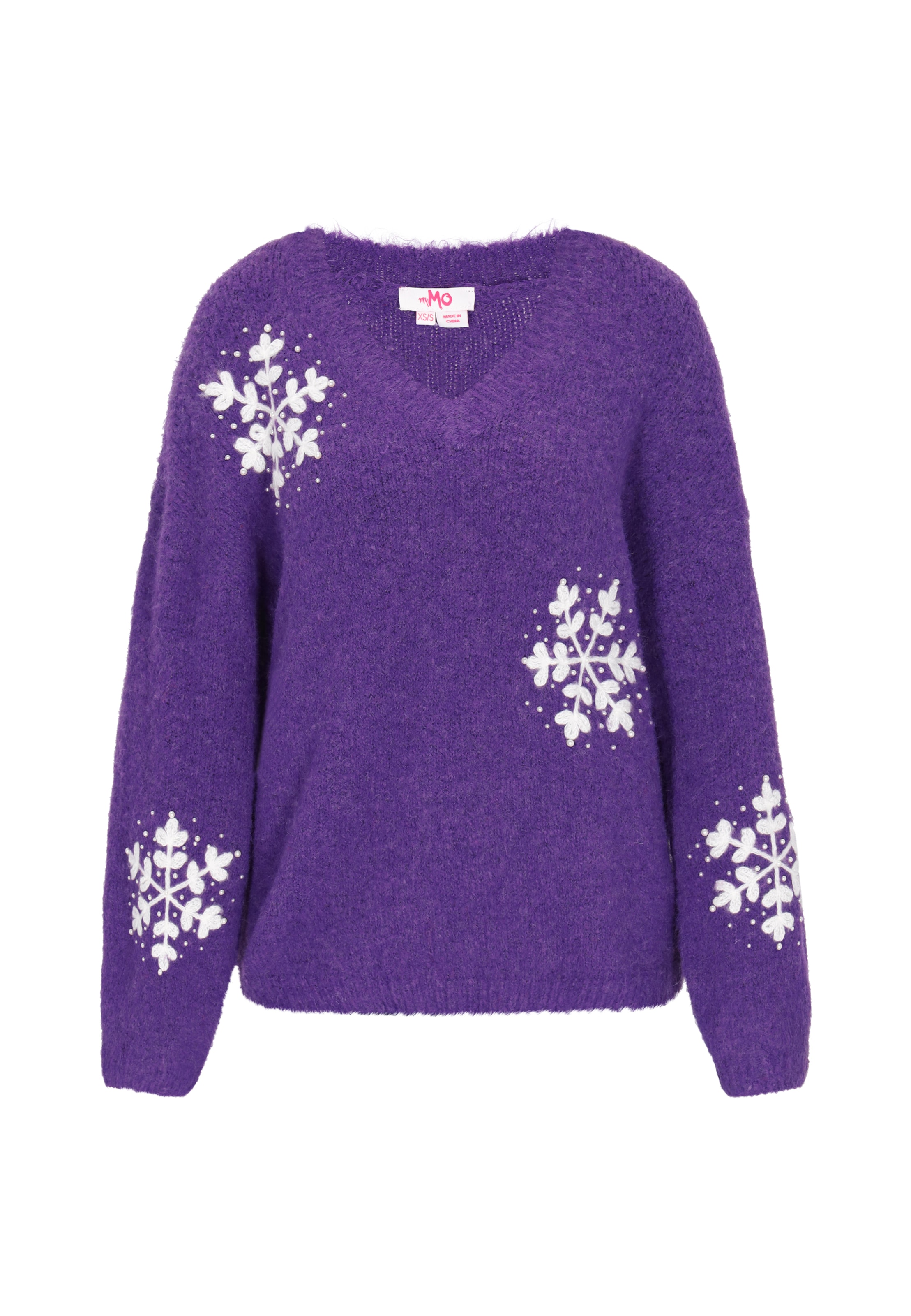 MYMO Sweater in Purple: front