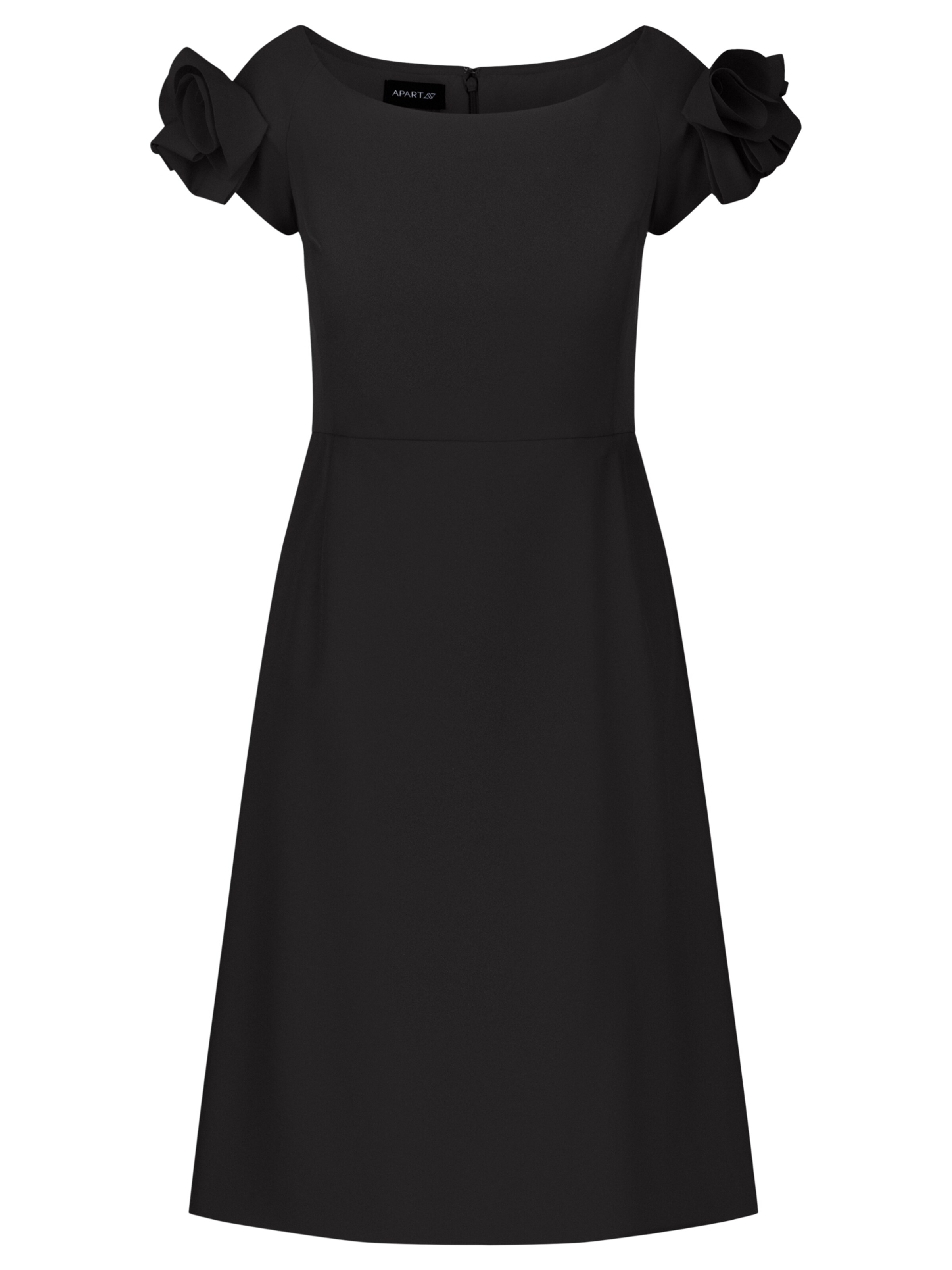 APART Kleid in Schwarz: Vorderseite
