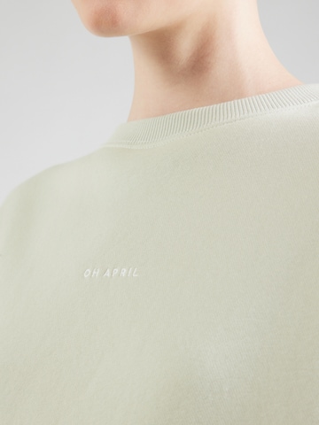 Sweat-shirt OH APRIL en vert