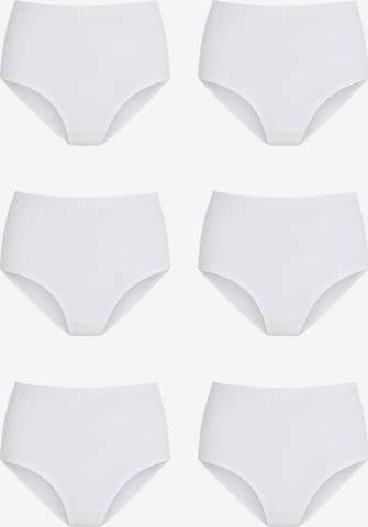 Slip 'COTTONBASICS' di fashionshowcase in bianco: frontale