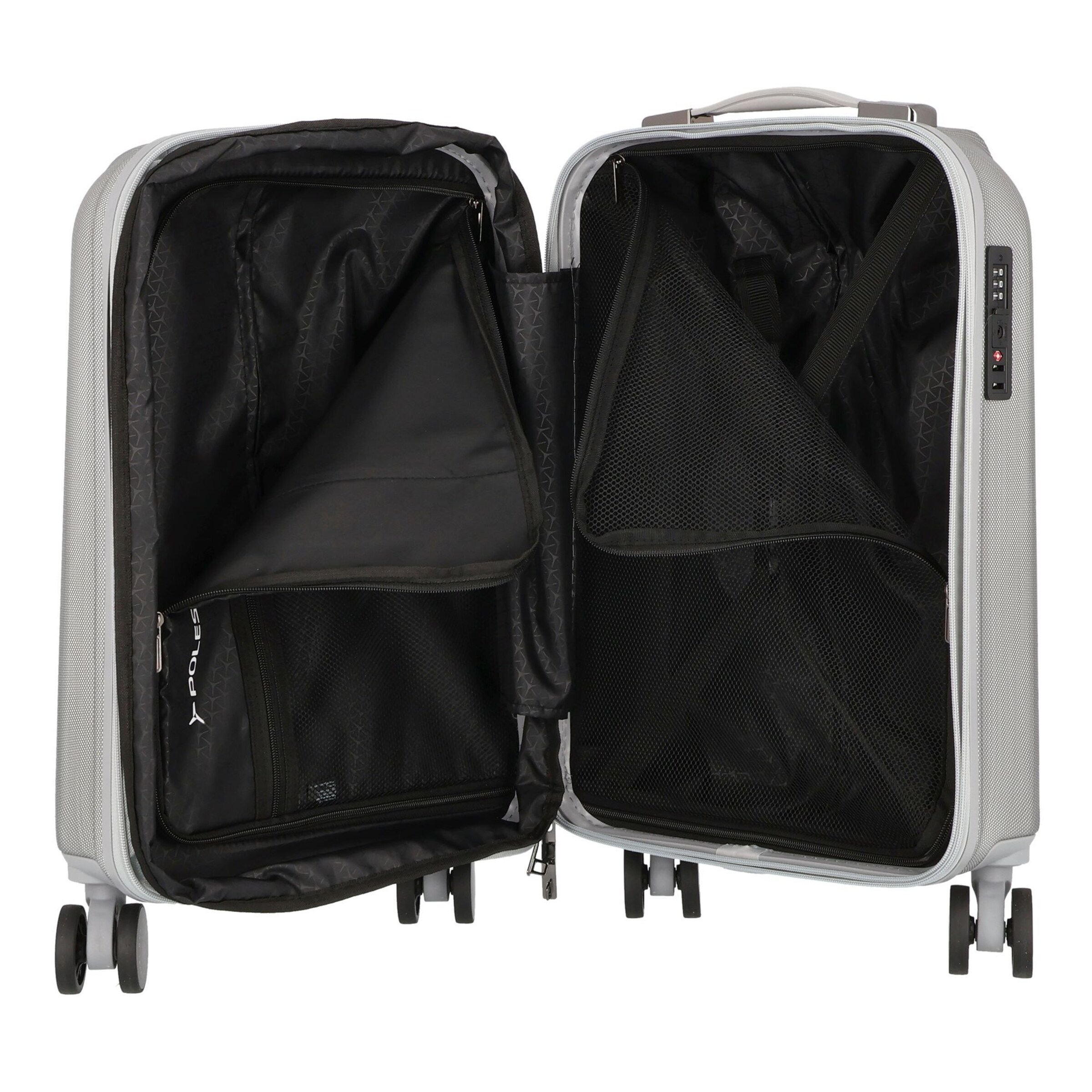 Trolley 'Moonrock' di Polestream (STRZ) in argento