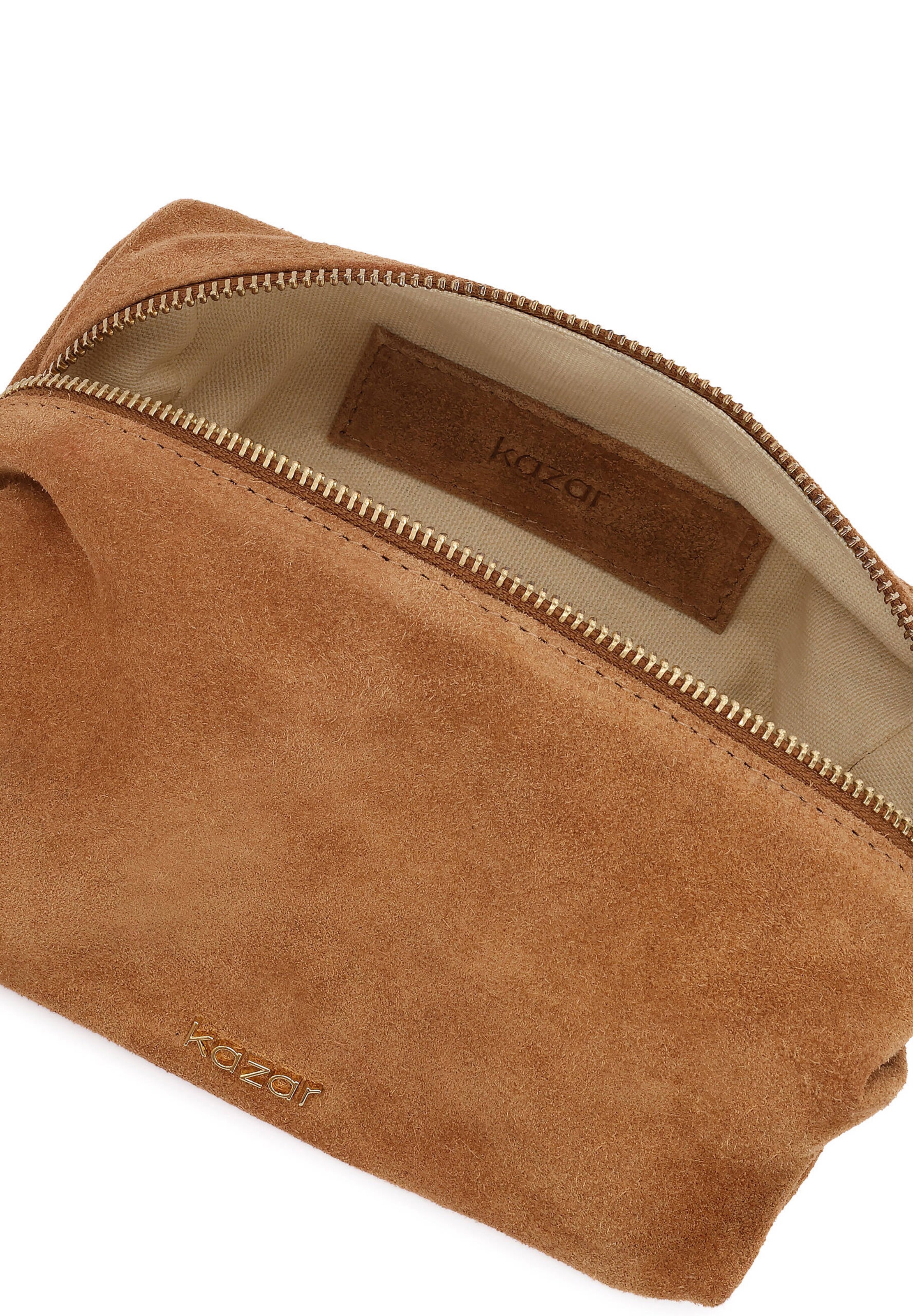 Beauty case di Kazar in marrone