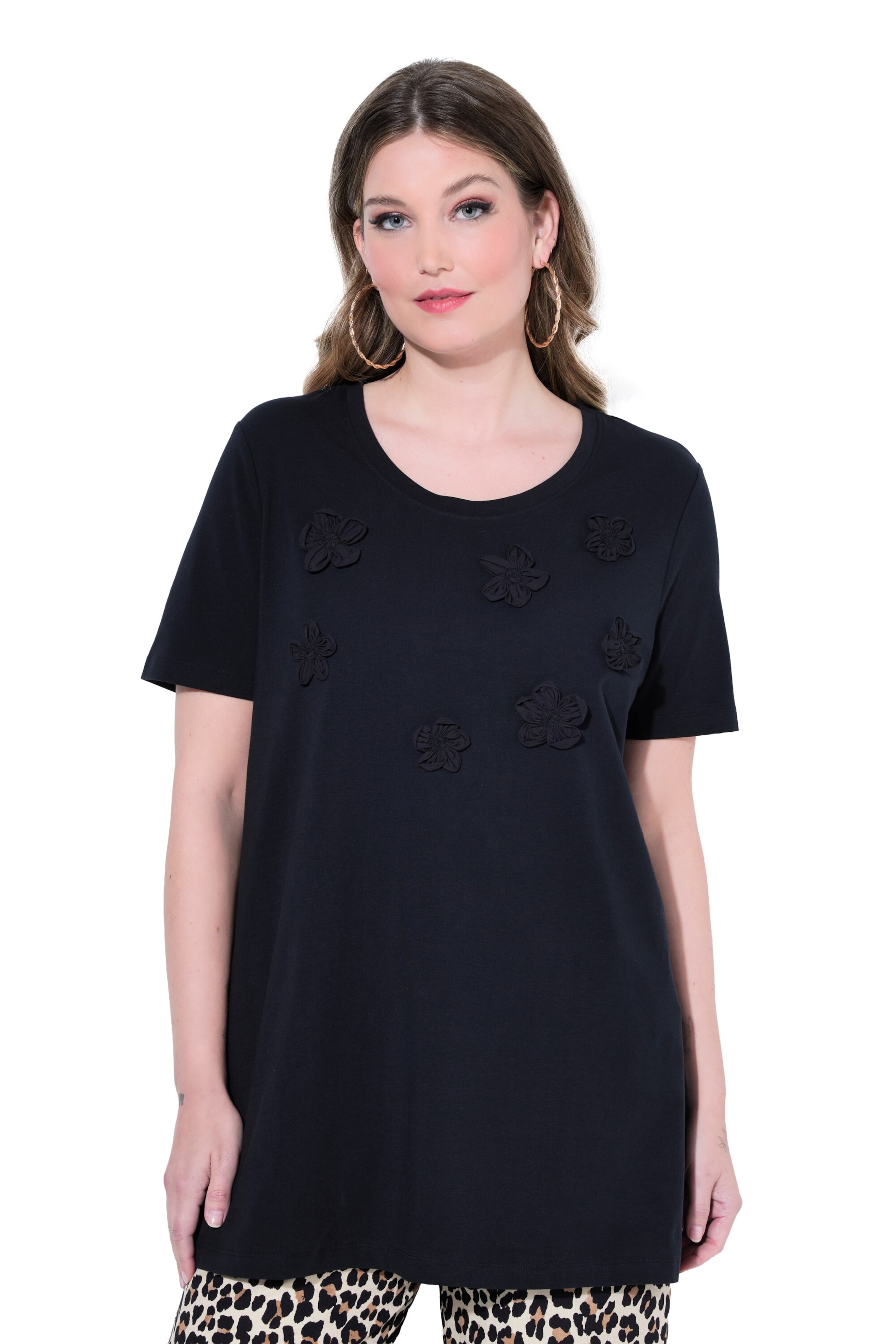 MIAMODA Shirt in Black: front