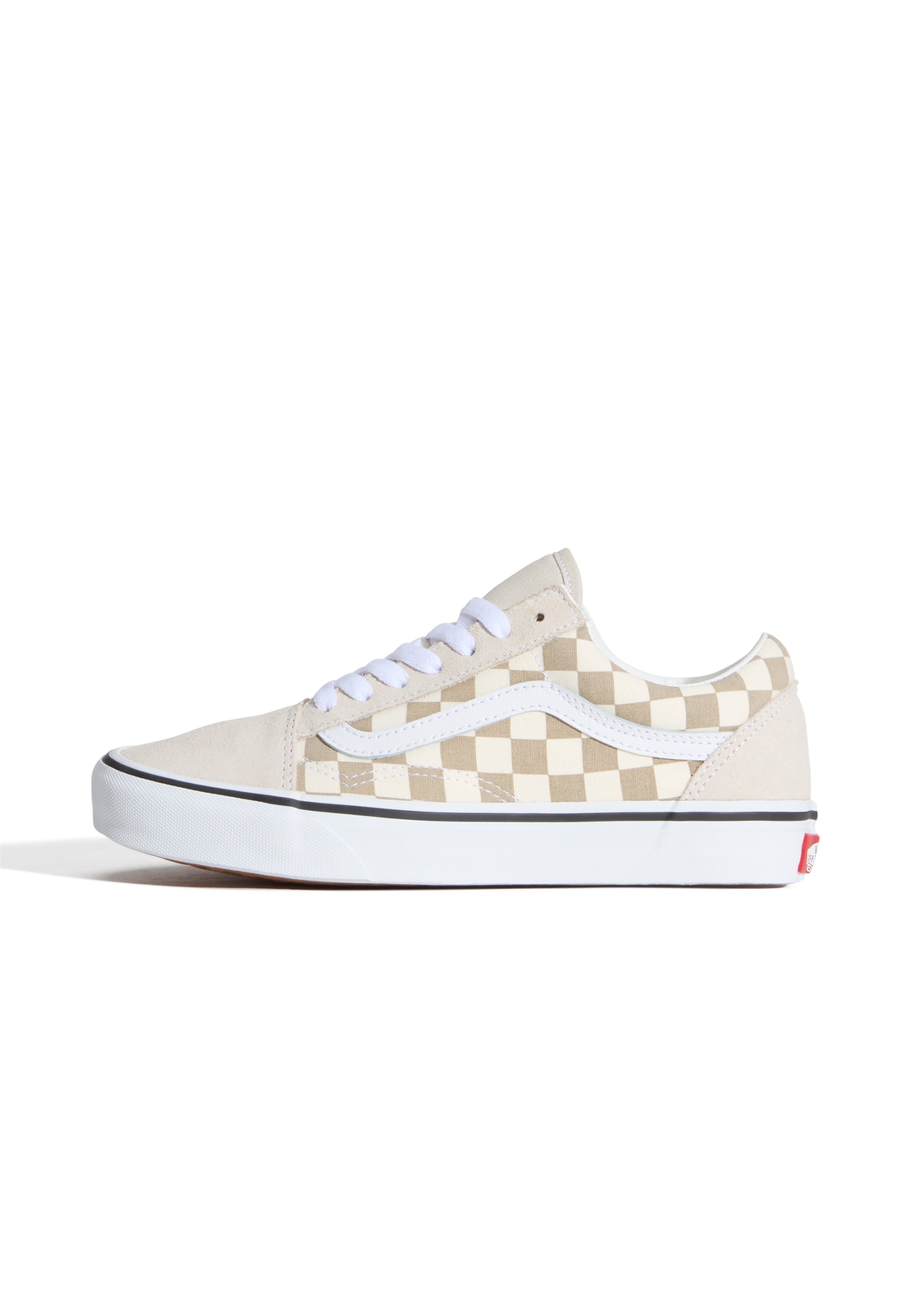 VANS Низкие кроссовки 'Old Skool' в Цвет экрю / Темно-бежевый / Белый, Обзор товара