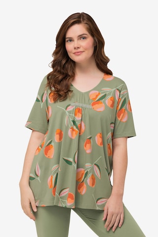 Ulla Popken Shirt in Groen: voorkant