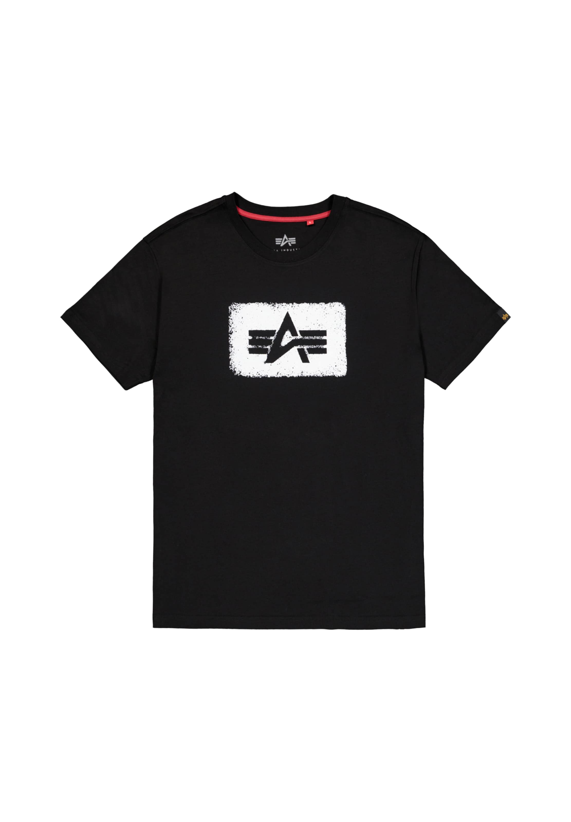 ALPHA INDUSTRIES Bluser & t-shirts i sort: forside