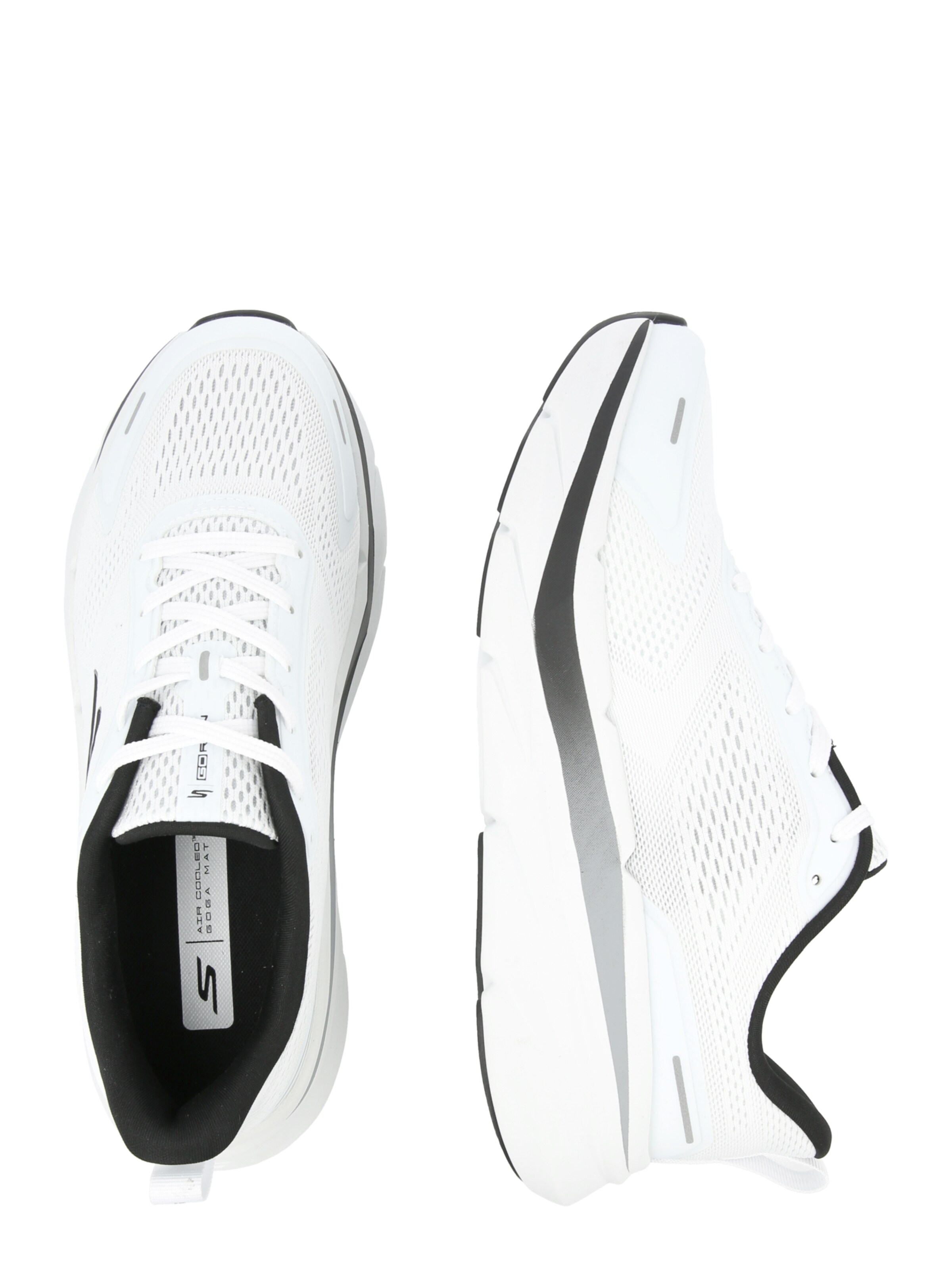 Baskets basses 'MAX CUSHIONING PREMIER 3' SKECHERS en blanc