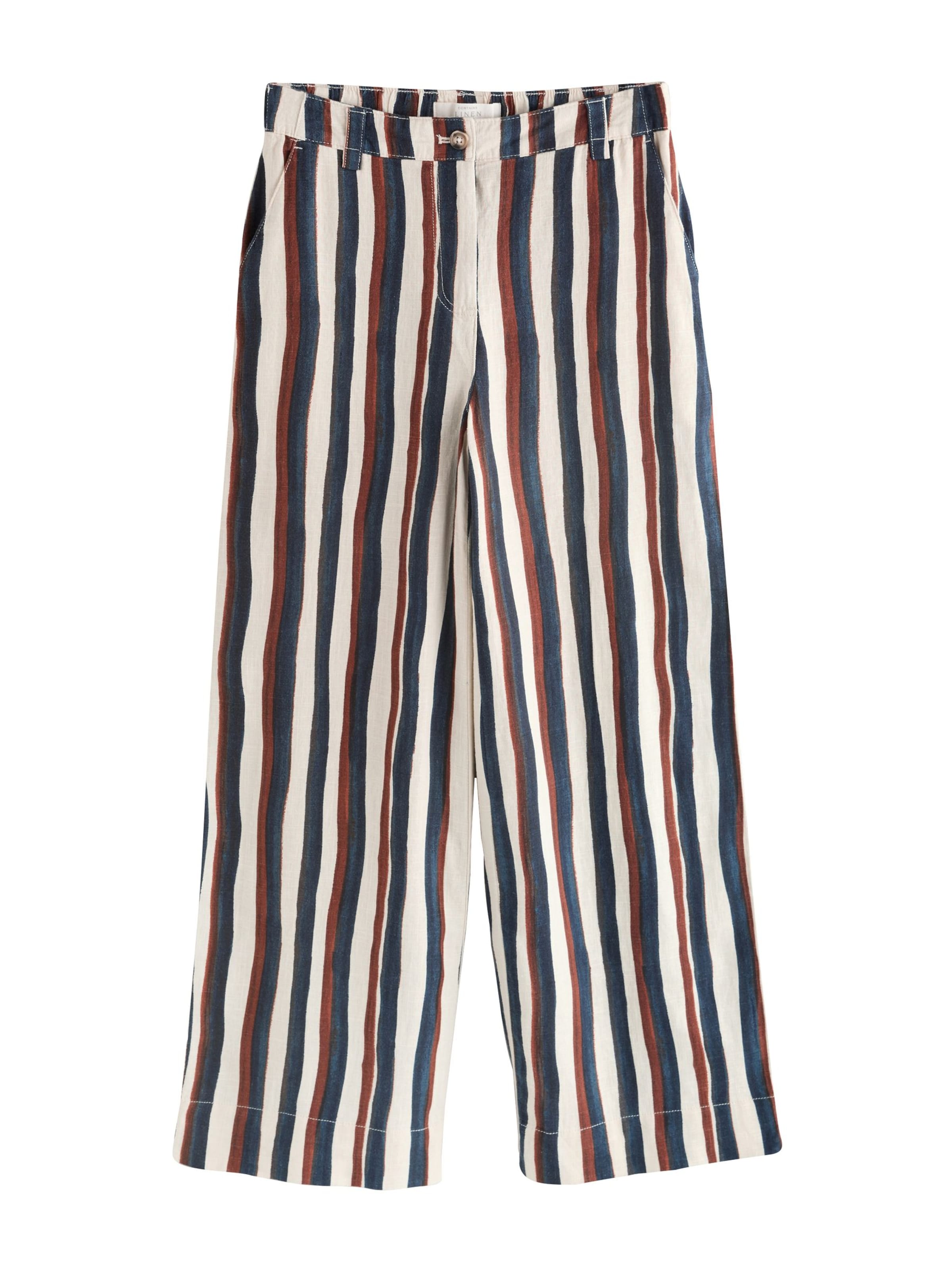 Next Wide Leg Hose in Braun: Vorderseite