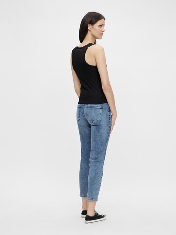 Slimfit Jeans 'Lili' de la PIECES pe albastru