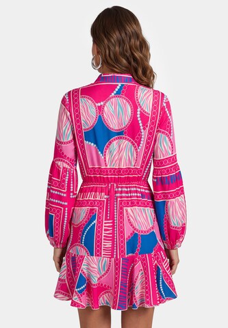 faina Shirt dress in Pink