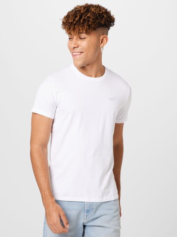 HOLLISTER - Camiseta en blanco: frente