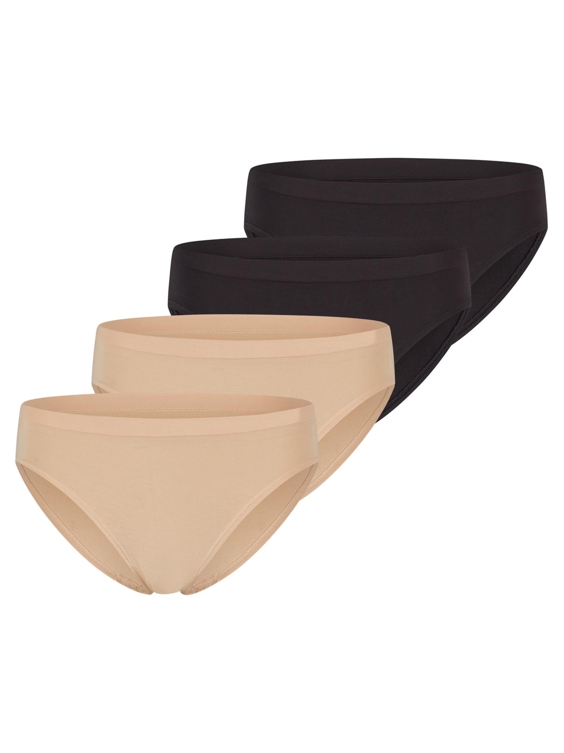 SLOGGI Boyshorts 'GO Sense' in Beige: front