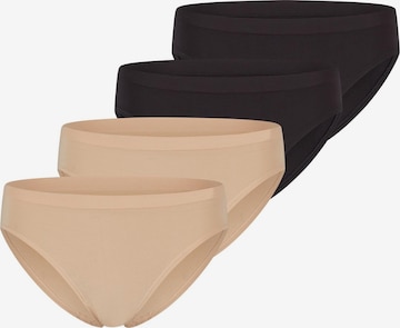 SLOGGI Boyshorts 'GO Sense' in Beige: front