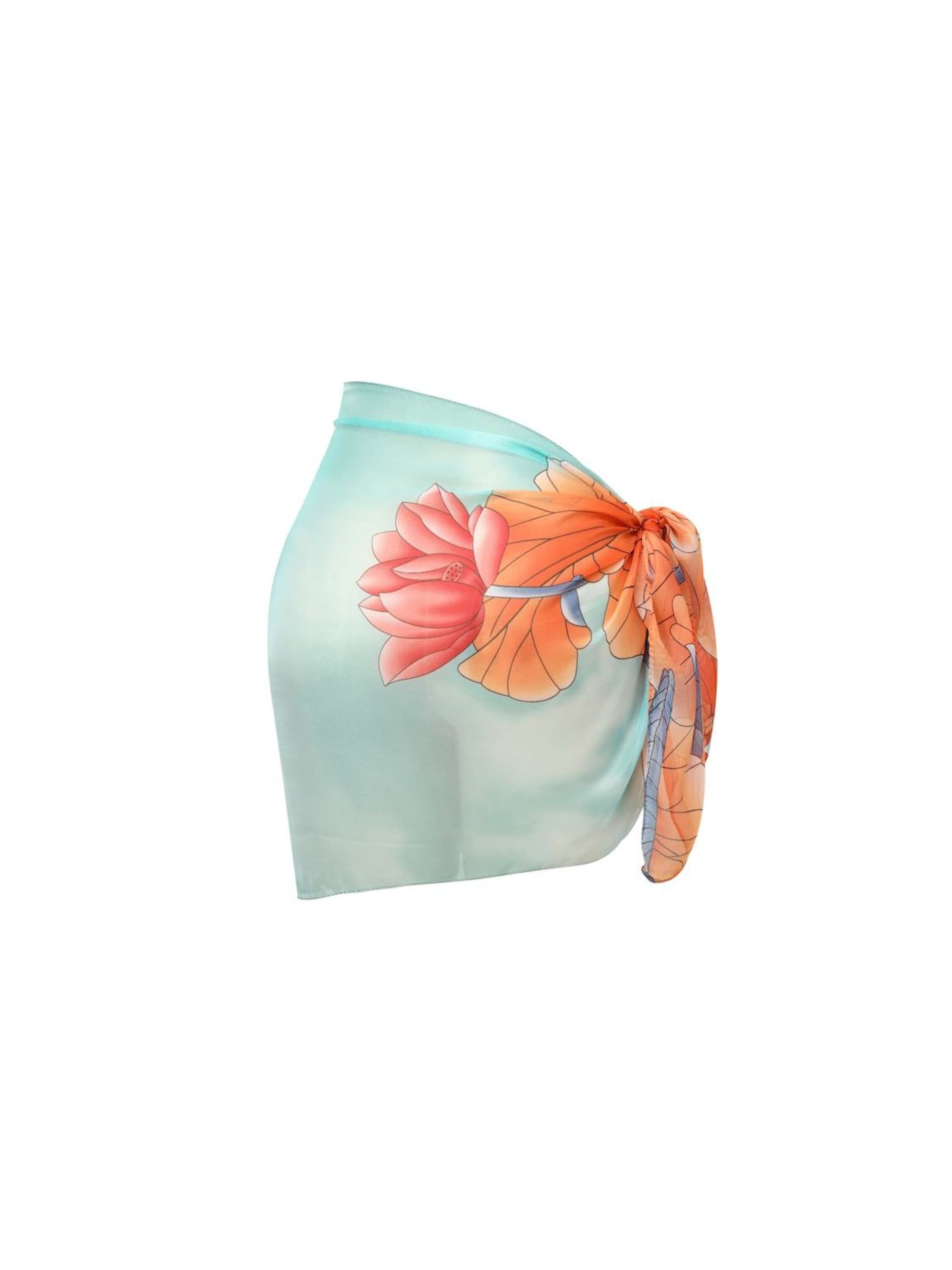 Gonna di alberto cabale in blu: frontale