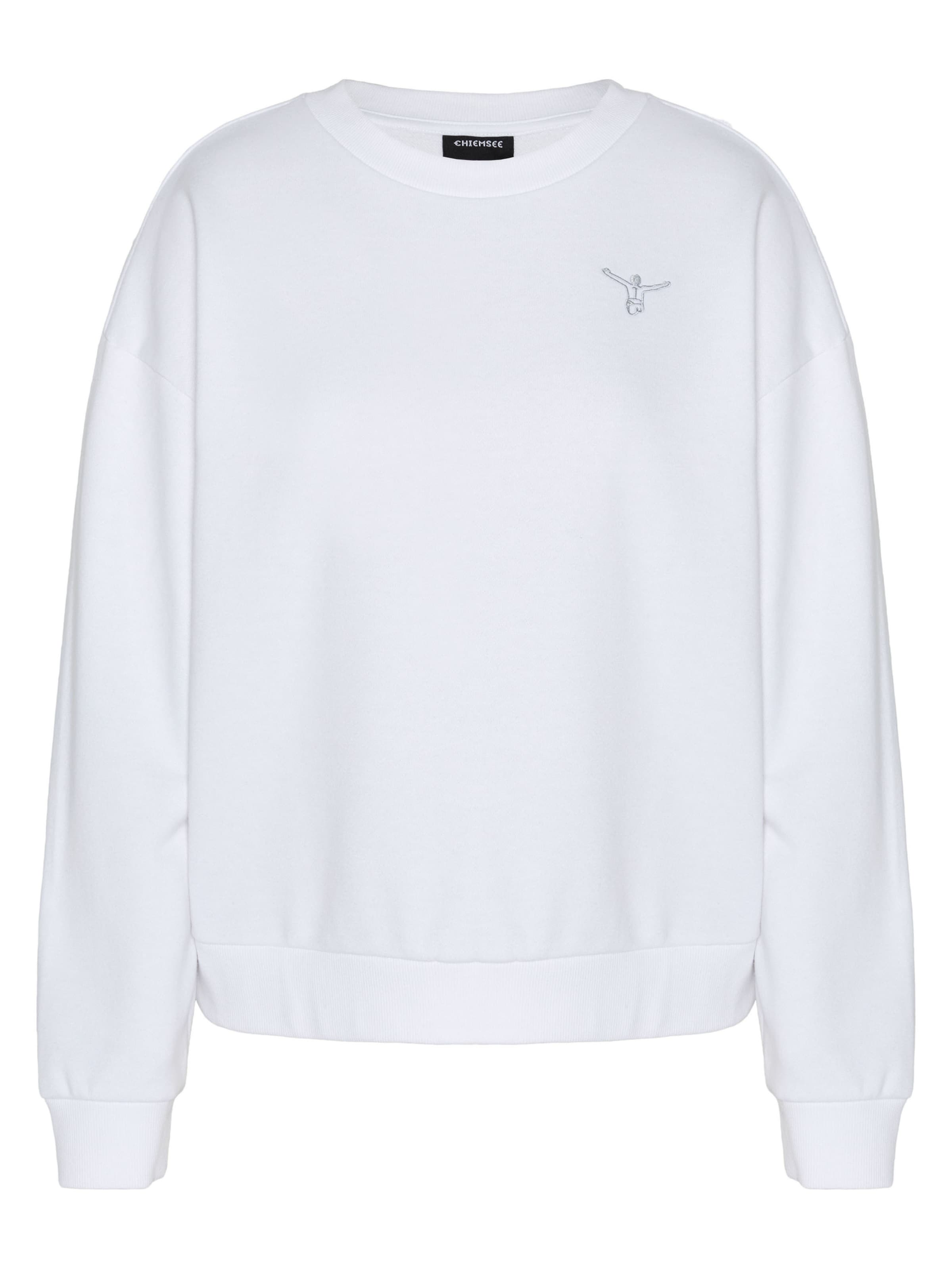 CHIEMSEE Sweatshirt in Weiß: Vorderseite