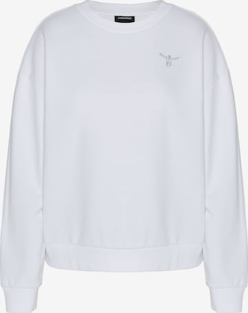 CHIEMSEE Sweatshirt in White: front