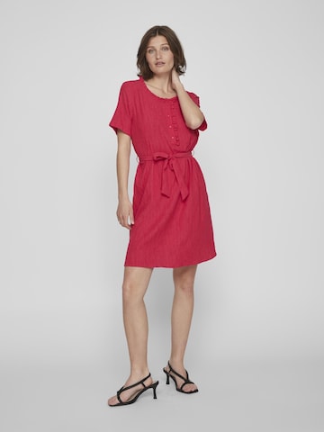 VILA Skjortklänning 'Sille' i rosa