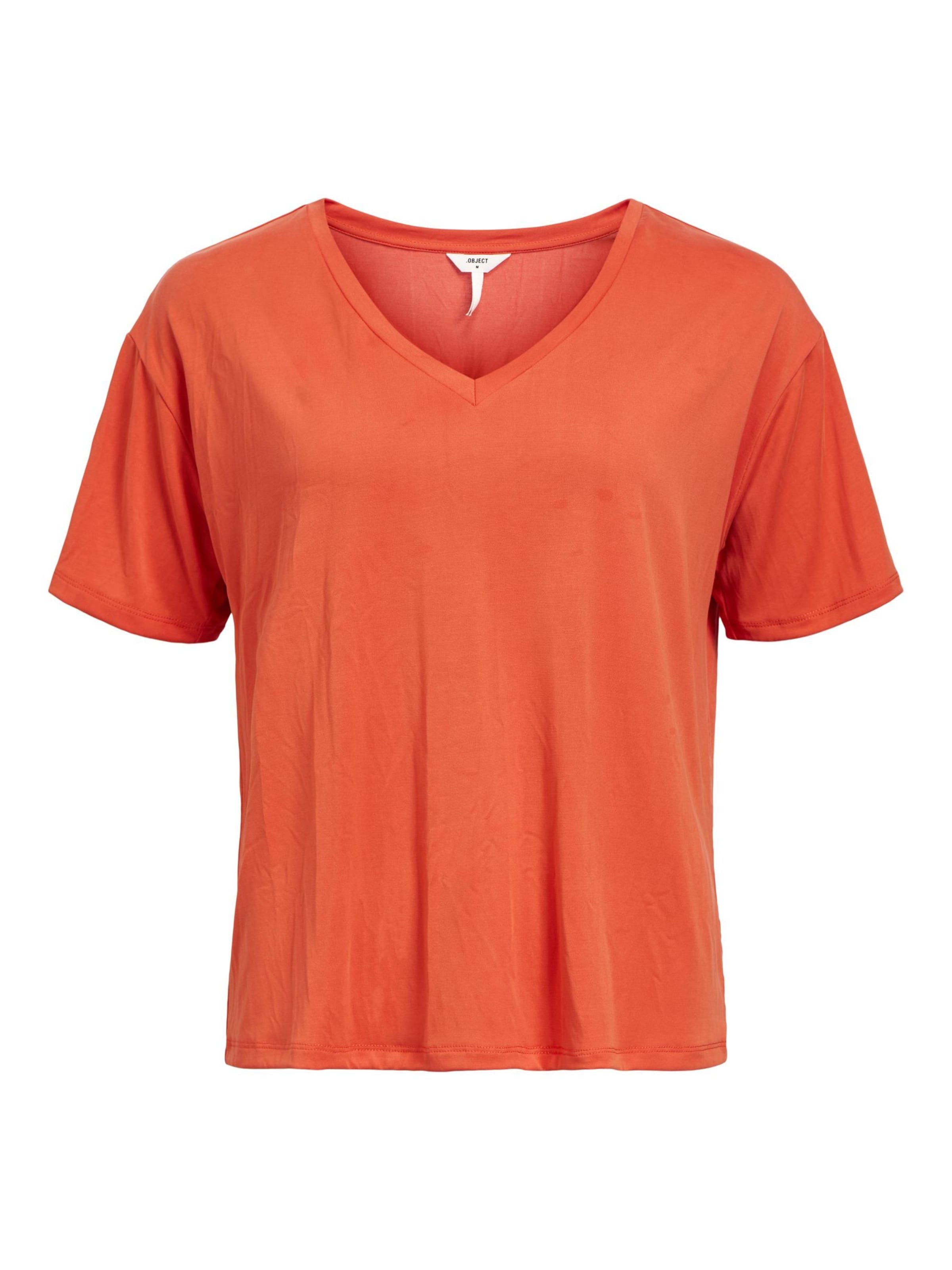 OBJECT Shirts 'OBJAnnie' i orange: forside