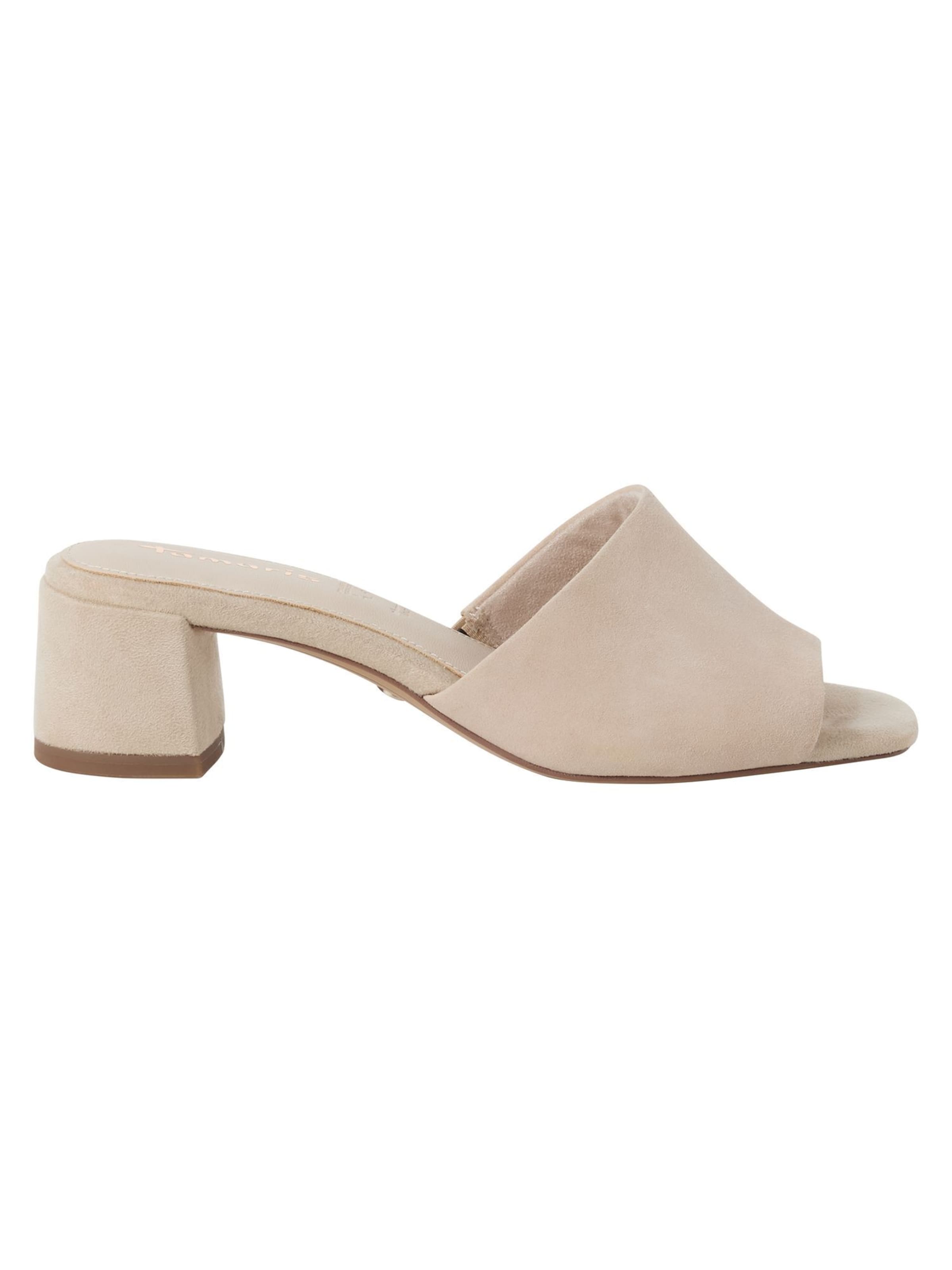 Tamaris Mules in Beige