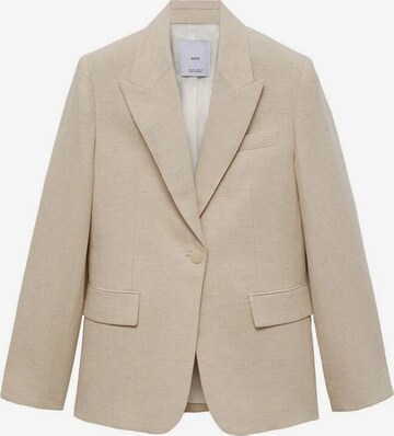 MANGO Blazers 'Malibu' in Beige: voorkant