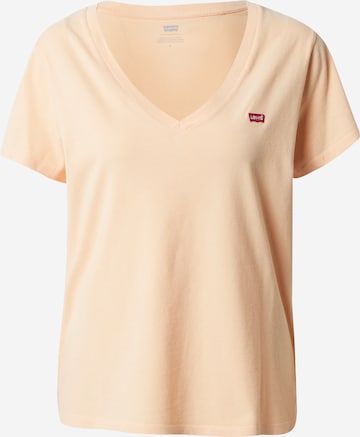 LEVI'S ® Tričko 'Perfect Vneck' - oranžová: predná strana