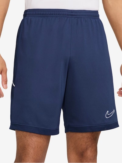 NIKE Sportbroek 'Nike Academy Dri-FIT' in L in de kleur Donkerblauw, Productweergave