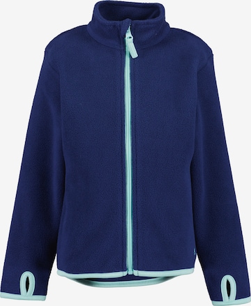 BLUE SEVEN Fleece Jacket in Blue: front