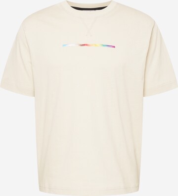Calvin Klein Shirt 'PRIDE' in Beige: front