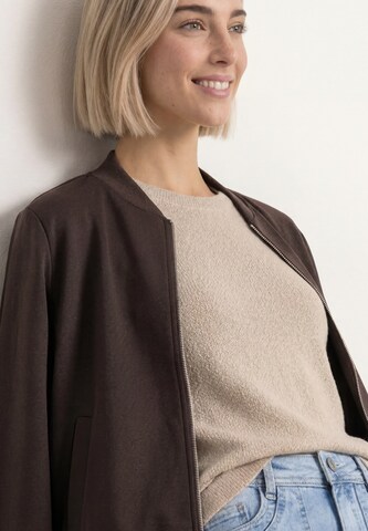 STREET ONE Knit Cardigan in Brown