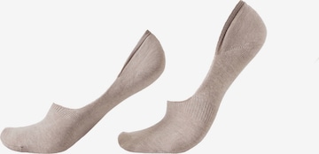 CALZEDONIA Ankle Socks in Beige: front