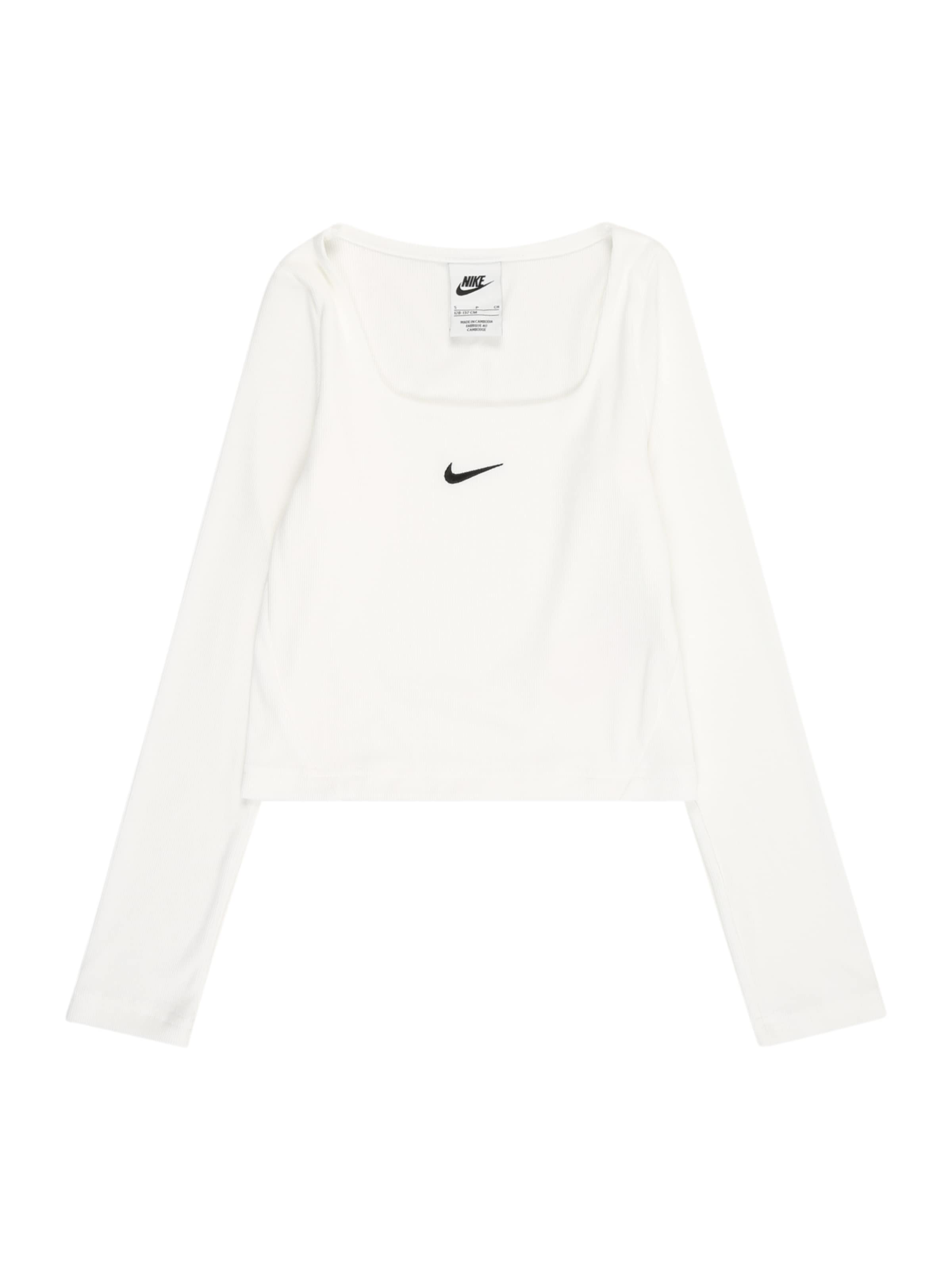 Nike SportswearMajica - bijela boja: prednji dio