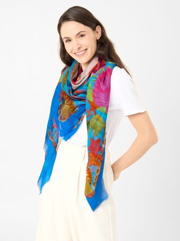 Foulard CODELLO en bleu : devant