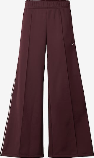 Nike Sportswear Hlače u boja vina / bijela, Pregled proizvoda