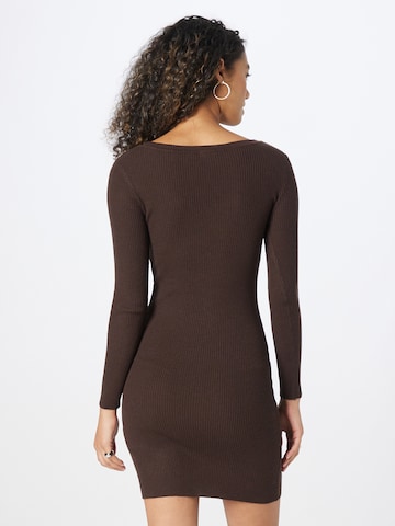 Urban Classics Knitted dress in Brown