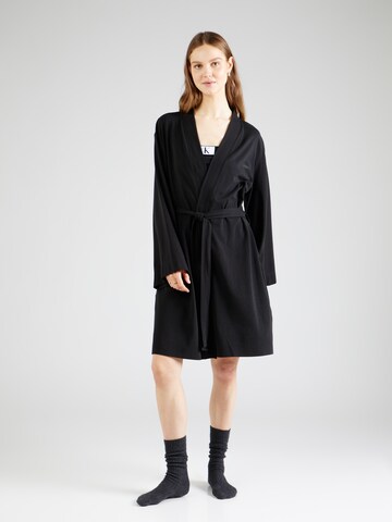 Calvin Klein Underwear Dressing gown 'ROBE' in Black: front